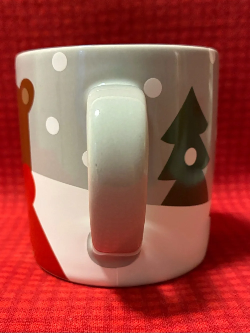 Crate & Barrel Winter Christmas Bear Small Mug by Joan Anderson 2018